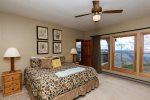 You will love this King Master Bedroom with a view.
